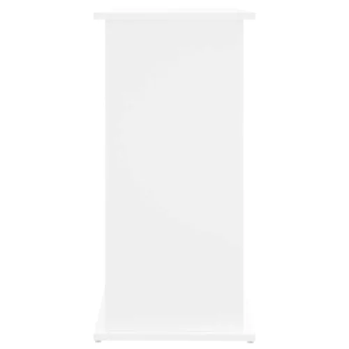  fehér szerelt fa akváriumi állvány 81x36x73 cm