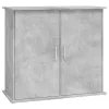  betonszürke szerelt fa akváriumi állvány 81x36x73 cm