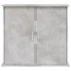  betonszürke szerelt fa akváriumi állvány 81x36x73 cm