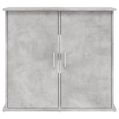  betonszürke szerelt fa akváriumi állvány 81x36x73 cm