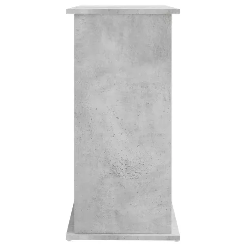  betonszürke szerelt fa akváriumi állvány 81x36x73 cm