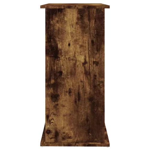  sonoma tölgyszínű szerelt fa akváriumtartó állvány 81x36x73 cm