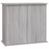 szürke sonoma szerelt fa akváriumi állvány 81x36x73 cm