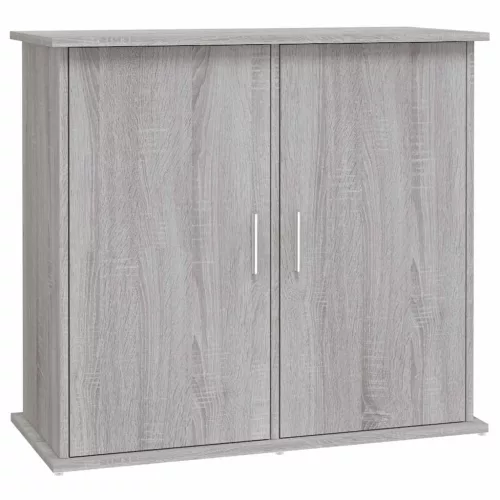  szürke sonoma szerelt fa akváriumi állvány 81x36x73 cm