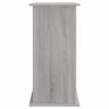  szürke sonoma szerelt fa akváriumi állvány 81x36x73 cm