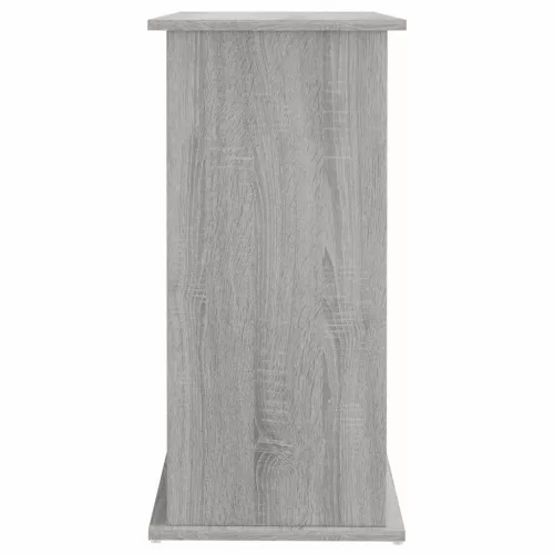  szürke sonoma szerelt fa akváriumi állvány 81x36x73 cm
