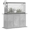  betonszürke szerelt fa akváriumi állvány 101x41x58 cm