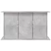  betonszürke szerelt fa akváriumi állvány 101x41x58 cm