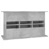 betonszürke szerelt fa akváriumi állvány 101x41x58 cm