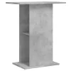  betonszürke szerelt fa akváriumi állvány 60,5x36x72,5 cm