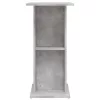  betonszürke szerelt fa akváriumi állvány 60,5x36x72,5 cm