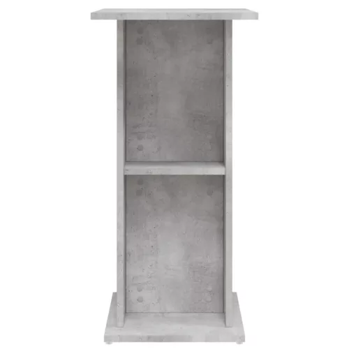  betonszürke szerelt fa akváriumi állvány 60,5x36x72,5 cm