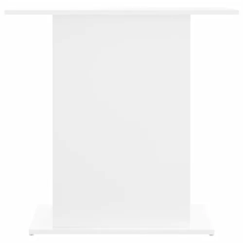  fehér szerelt fa akváriumi állvány 75x36x72,5 cm