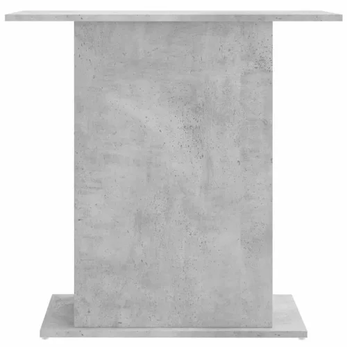  betonszürke szerelt fa akváriumi állvány 75x36x72,5 cm