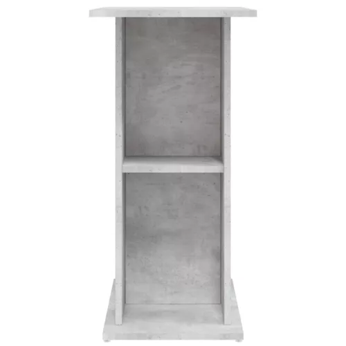 betonszürke szerelt fa akváriumi állvány 75x36x72,5 cm