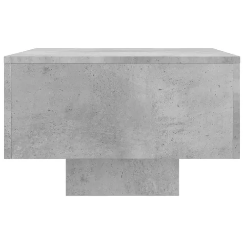  betonszürke szerelt fa dohányzóasztal 100x49,5x31 cm