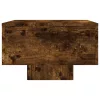  füstös tölgy színű szerelt fa dohányzóasztal 100x49,5x31 cm