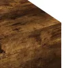  füstös tölgy színű szerelt fa dohányzóasztal 100x49,5x31 cm