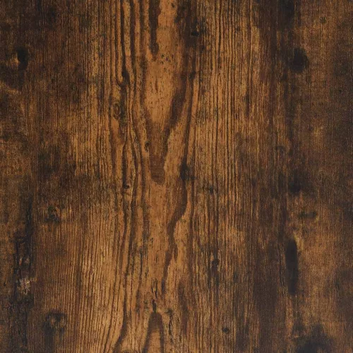  füstös tölgy színű szerelt fa dohányzóasztal 100x49,5x31 cm