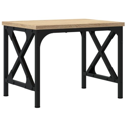  sonoma tölgy színű szerelt fa nyomtatóállvány 40 x 30 x 31 cm