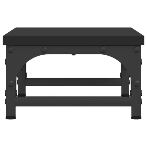  fekete szerelt fa monitorállvány 37 x 23 x 14 cm