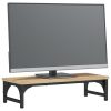  sonoma-tölgyszínű szerelt fa monitorállvány 55 x 23 x 14 cm