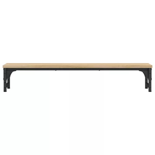  sonoma tölgy színű szerelt fa monitorállvány 85 x 23 x 14 cm