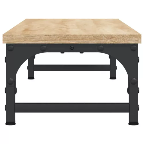  sonoma tölgy színű szerelt fa monitorállvány 85 x 23 x 14 cm