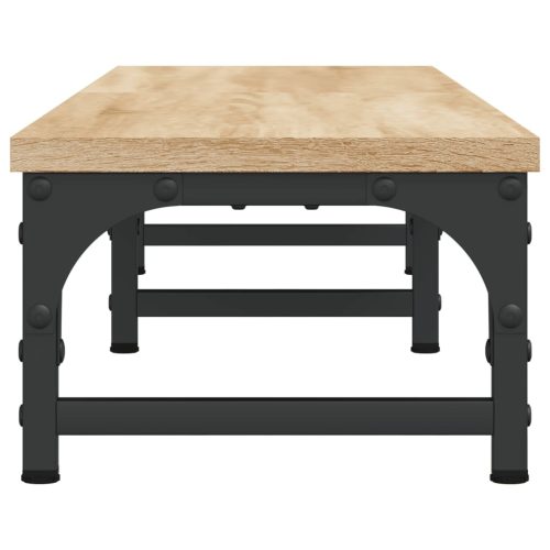  sonoma tölgy színű szerelt fa monitorállvány 105 x 23 x 15,5 cm