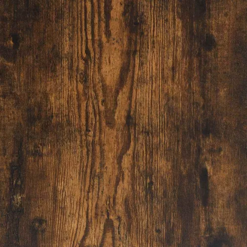  füstös tölgy színű szerelt fa tálalóasztal 75x19,5x75 cm