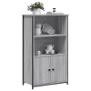  szürke sonoma szerelt fa magasszekrény 62 x 32 x 103,5 cm
