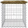  impregnált fenyőfa gabion kerti pad 63 x 44 x 42 cm