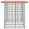 tömör duglászfenyő gabion kerti pad 100x70x72 cm