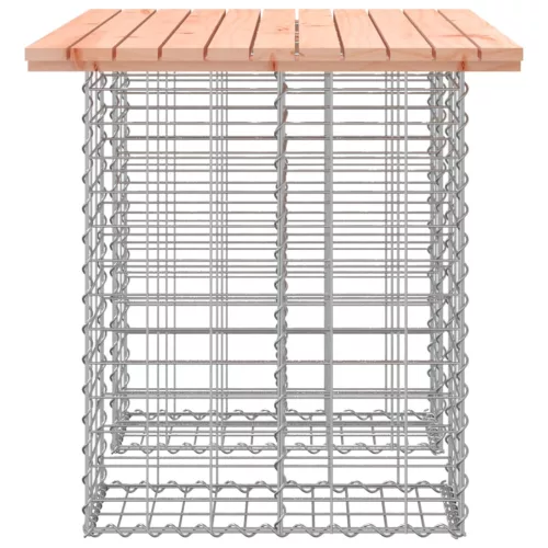  tömör duglászfenyő gabion kerti pad 100x70x72 cm