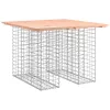  tömör duglászfenyő gabion kerti pad 100x102x72 cm