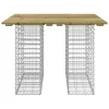  impregnált fenyőfa gabion kerti pad 100 x 102 x 72 cm