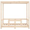  tömör fenyőfa gyerekágykeret 70 x 140 cm