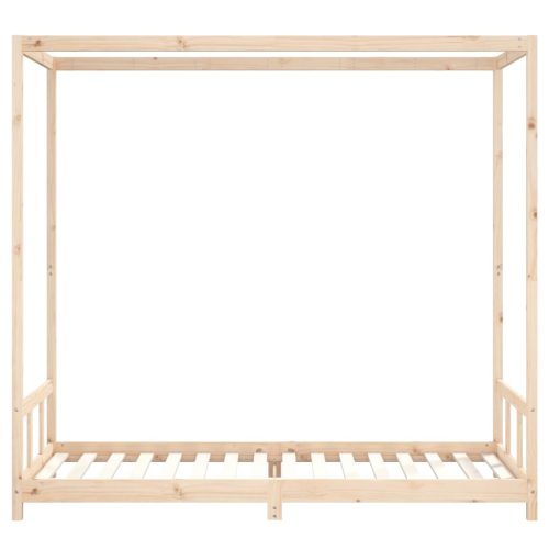  tömör fenyőfa gyerekágykeret 90 x 200 cm