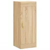 sonoma tölgy szerelt fa fali szekrény 34,5x34x90 cm