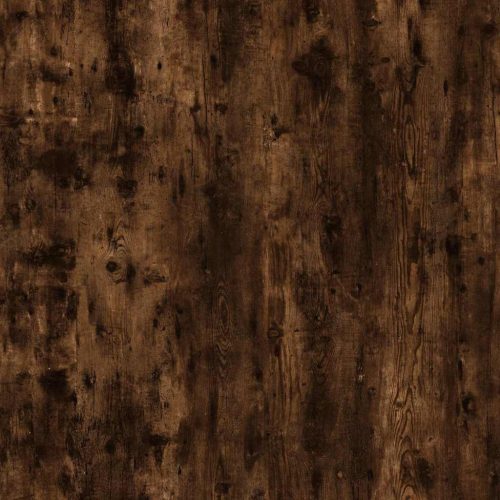  2 részes füstös tölgy színű szerelt fa fürdőszobai bútorszett