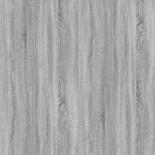  2 részes szürke sonoma színű szerelt fa fürdőszobai bútorszett