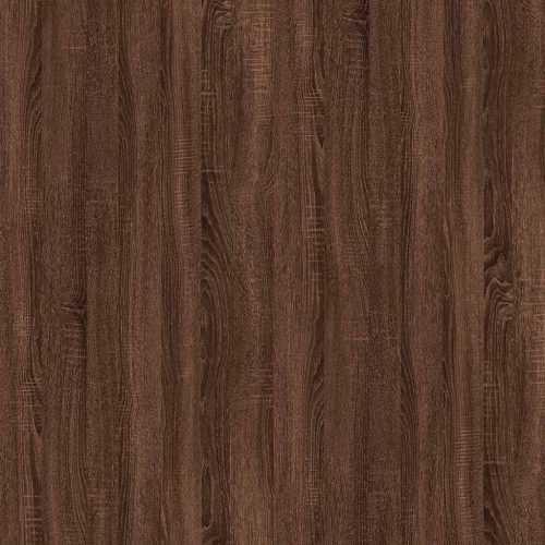  2 részes barna tölgy színű szerelt fa fürdőszobai bútorszett