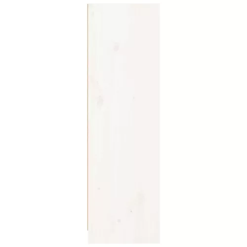  fehér tömör fenyőfa könyvszekrény 70 x 33 x 110 cm