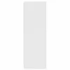  fehér magasszekrény üvegajtókkal 35 x 37 x 109 cm