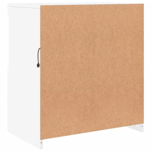  fehér tálalószekrény LED-világítással 60,5 x 37 x 67 cm