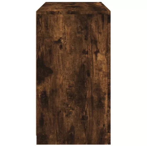  füstös tölgy színű tálalószekrény LED-ekkel 60,5 x 37 x 67 cm