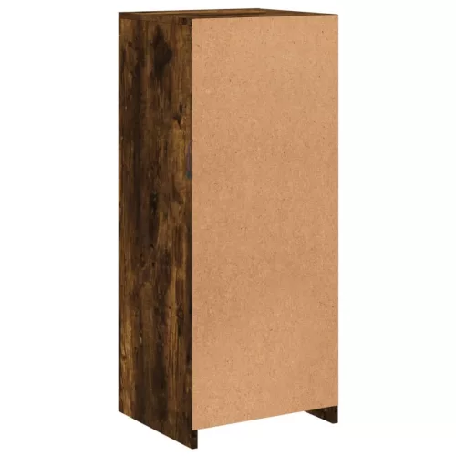  füstös tölgy színű tálalószekrény LED-ekkel 41 x 37 x 100 cm