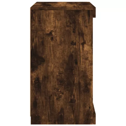 füstös tölgy színű tálalószekrény LED-ekkel 41 x 37 x 67 cm