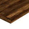  4 db füstös tölgy színű szerelt fa fali polc 100 x 10 x 1,5 cm
