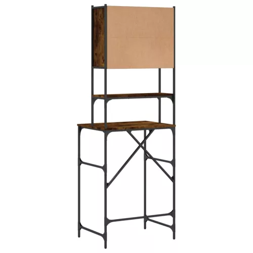  füstös tölgy mosógépszekrény 68x48,5x194 cm